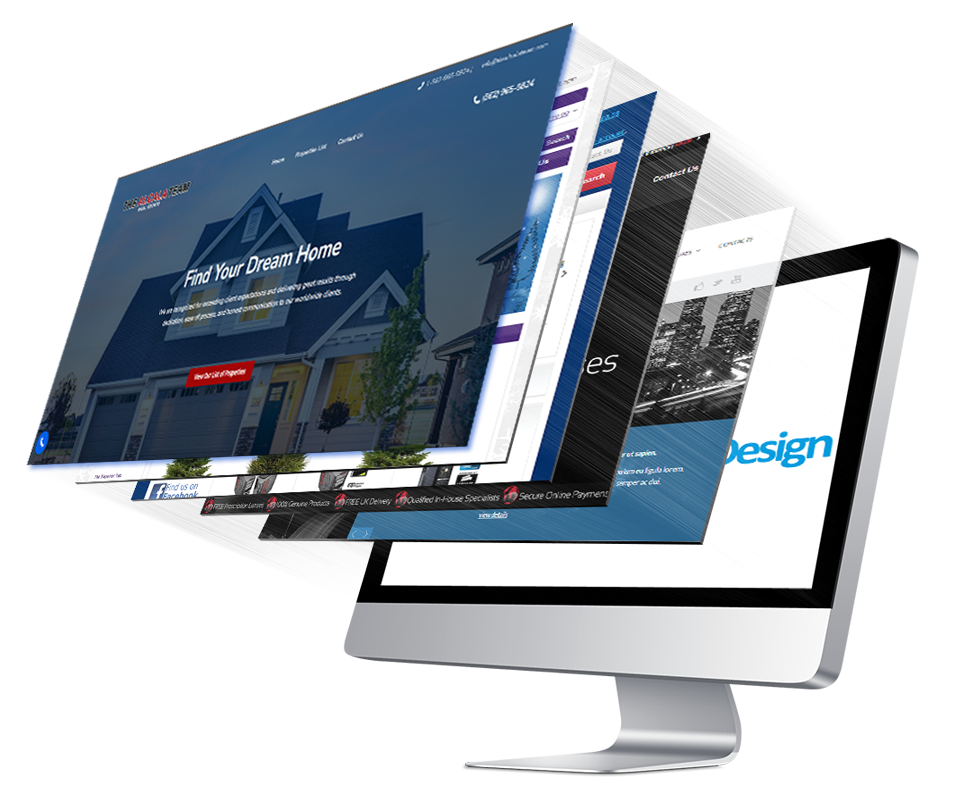 Paginas Webs Monitor Display